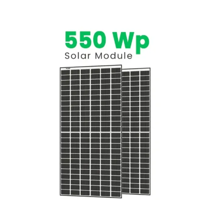loom solar mono perc half cut shark 550 wp solar cells pv module (pack of 2)