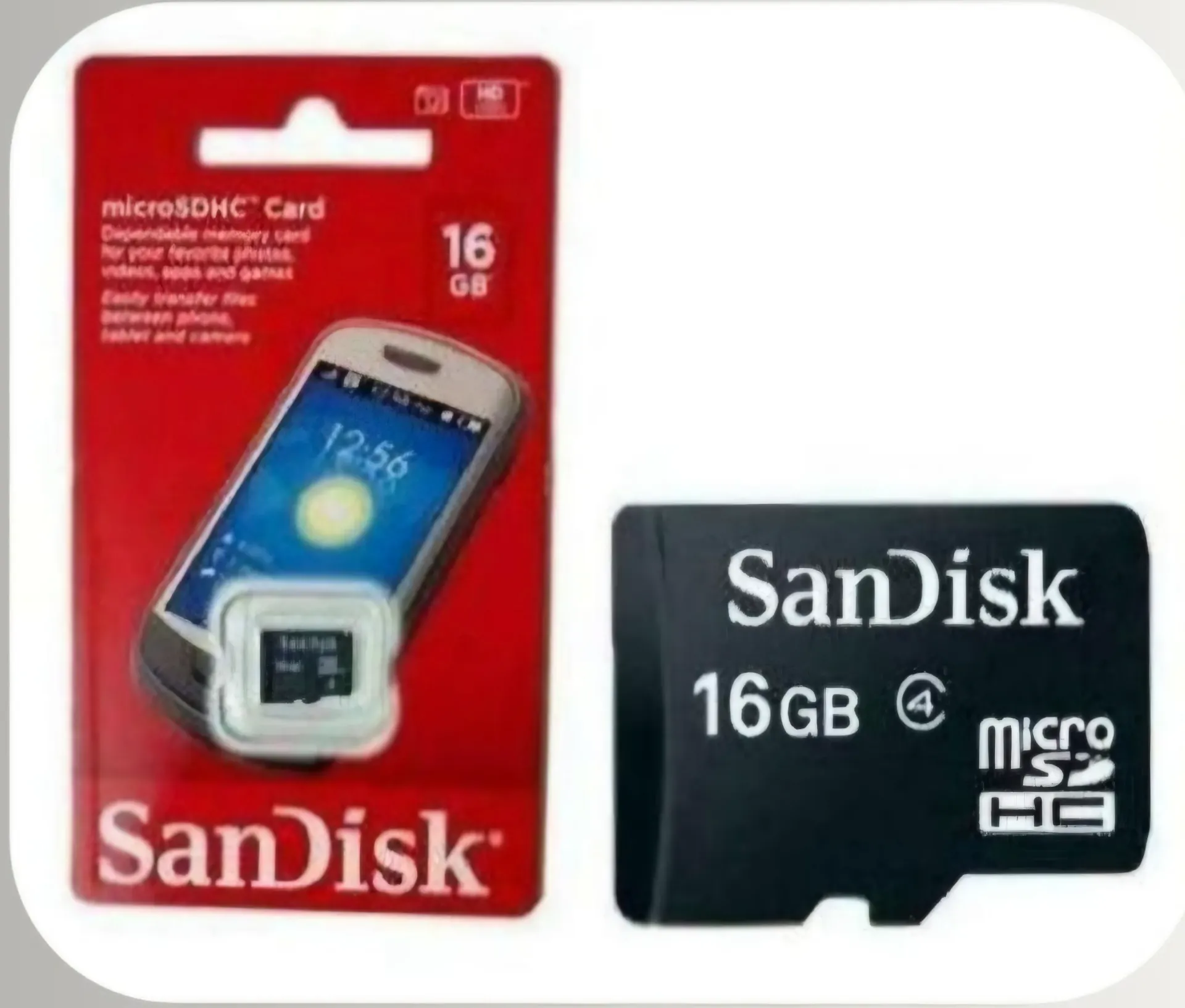 SANDISK 16 GB SD CARD